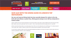 Desktop Screenshot of dining-guide.londonpass.com