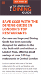 Mobile Screenshot of dining-guide.londonpass.com