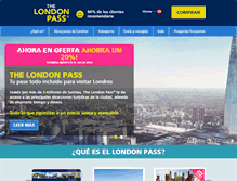 Tablet Screenshot of londonpass.es
